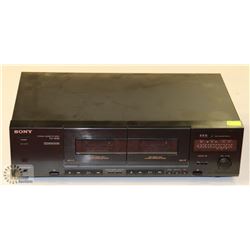 VINTAGE SONY DOUBLE STEREO CASSETTE DECK