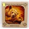 Image 1 : MADE IN CANADA 6" X 6" CERAMIC TILE/ WALL HANGING