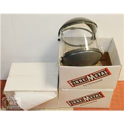 LOT OF 3 FIBREMETAL BY HONEYWELL FACE SHIELDS