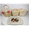 Image 1 : 2 BASKETS, 3 PURSES AND QUEENS SILVER JUBILEE 1977
