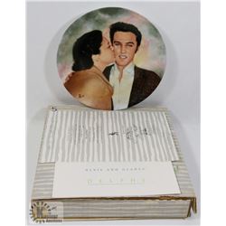 DELPHI "ELVIS AND GLADYS" COLLECTOR PLATE