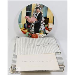 DELPHI "CHRISTMAS AT GRACELAND" COLLECTOR PLATE