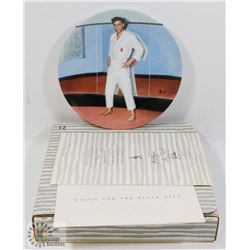 DELPHI "GOING FOR THE BLACK BELT" COLLECTOR PLAT