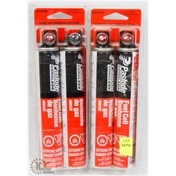 LOT OF 4 PASLODE FUEL CELL FOR CORDLESS FRAMING