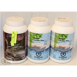 LOT OF 3 -CALCIUM AND SHOCK