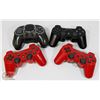 Image 1 : FLAT W/3 SONY PLAYSTATION REMOTES AND