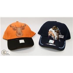 LOT OF TWO NEW! BALLCAPS