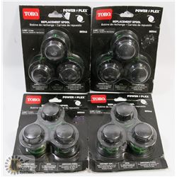 SET OF 4 TORO POWER PLEX 40V