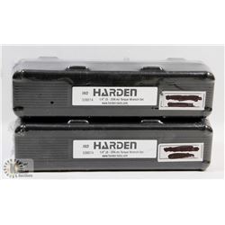 SET OF 2 SEALED HARDEN 1/4"