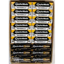 FLAT OF TAYLORMADE RECLAIMED GOLF BALLS.