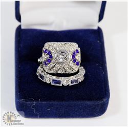 COSTUME JEWELRY WEDDING SET RINGS JEWELRY
