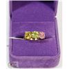 Image 1 : COLOURED STONES MOTHER DAY RING