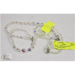 LOT OF 2  COSTUME JEWELRY NECKLACE/BRACELET