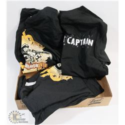LOT OF 3 NEW SUMMER CAPTAIN MORGAN T-SHIRTS SZ L