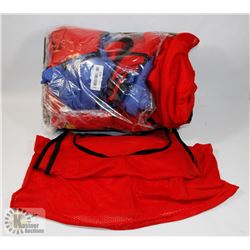 LOT OF NEW SPORTS PRACTICE JERSEYS