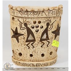 AFRICAN WALL OR GATE SCONCE