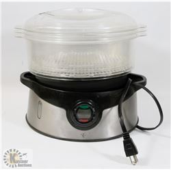 3 TIER STEAMER WITH RICE RACK