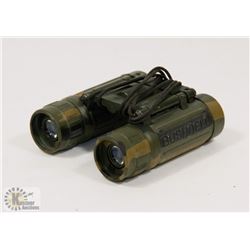 BUSHNELL 8 X 21 CAMO WATER RESISTANT BINOCULARS