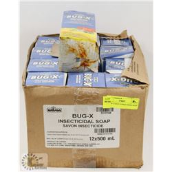 LOT OF 12 BUG-X INSECTICIDE SOAP