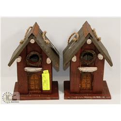 LOT OF 2 BEE HOUSES