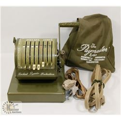 PAYMASTER SECURITY CHEQUE WRITER