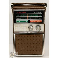 VINTAGE PORTABLE RADIO