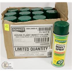 LOT OF 12 HOUSEHOLD INSECT SPRAY