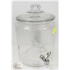 Image 1 : LARGE GLASS BEVERAGE DISPENSER
