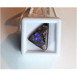 4) PURPLE FIRE AMMOLITE GEMSTONE