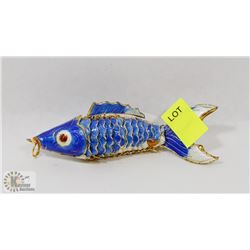 HINGED ART FISH DECORATION