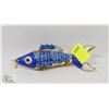 Image 1 : HINGED ART FISH DECORATION