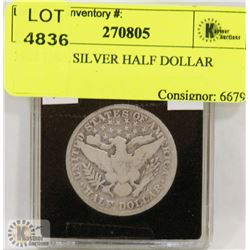 1901 USA SILVER HALF DOLLAR