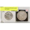 Image 1 : 1922 USA PEACE SILVER DOLLAR & 1967 USA SILVER $!