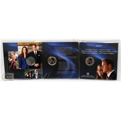 LOT OF TWO 2011 WEDDING CELEBRATION COLLECTOR