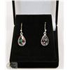 Image 1 : #102-MYSTIC RAINBOW TOPAZ  DANGLE EARRINGS
