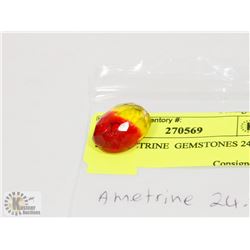#48- AMETRINE  GEMSTONES 24.50CT