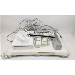 WII GAME CONSOLE W/TWO CONTROLLERS