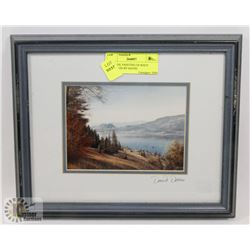 11"X9" PRINT OF KNOT MOUNTAIN BY DAVID