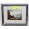 Image 1 : 11"X9" PRINT OF KNOT MOUNTAIN BY DAVID