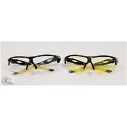 LOT OF TWO NEW! SPORTS SUNGLASSES