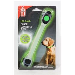 NEW! DOG IT -LED BAND FOR LEASHES & COLLARS
