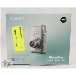 CANON POWERSHOT ELFPH 100HS 12.1MP CAMERA
