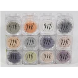 12 ALL DIFFERENT MICABELLA EYE SHADOW SHIMMER