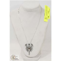SCORPIO ZODIAC SCORPION PENDANT  NECKLACE
