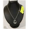 Image 1 : STEEL ANCHORS  PENDANT UNISEX'S NECKLACE