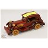 Image 1 : ANTIQUE HAND MADE WOOD CAR
