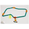 Image 1 : TURQUOISE 108 BEAD MALA PRAYER NECKLACE