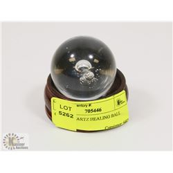 CLEAR QUARTZ HEALING BALL