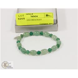 JADE BEADED BRACELET