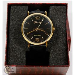 NEW GRADY MENS WATCH BLACK STRAP